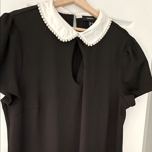 Peterman pearled collar dress from Forever 21